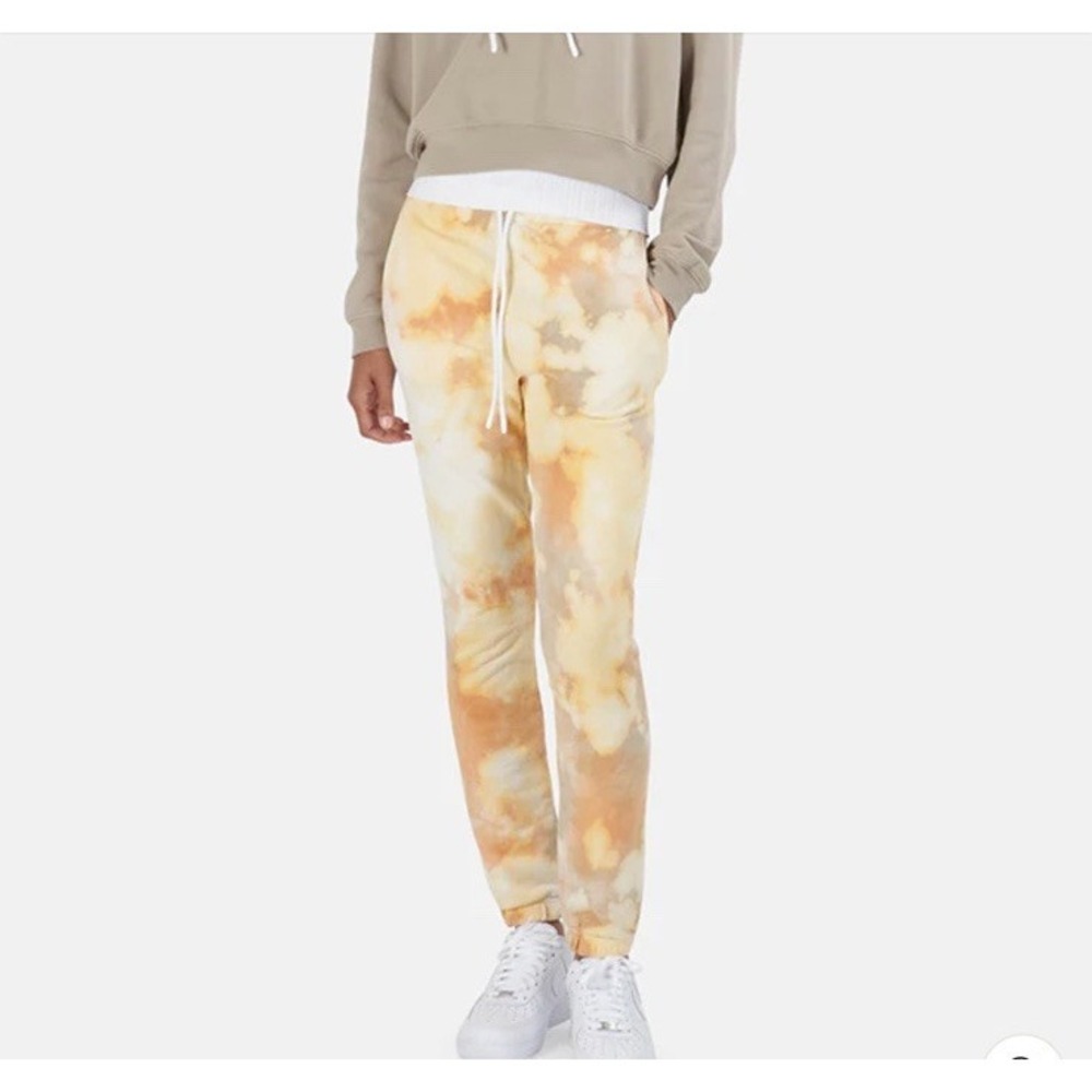 Cotton Citizen Sweatpants Joggers Maximalist‎ Bold Colorful Yellow Size XS NWT